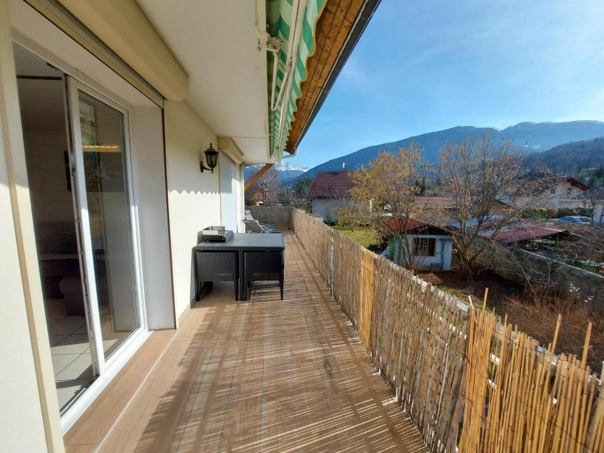 Entre Lac Et Montagne, Proche Centre De St Jorioz, Spacieux Et Confortable Appartement Avec Grande Terrasse Saint-Jorioz Esterno foto